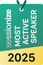 Sessionize Most Active Speaker 2025